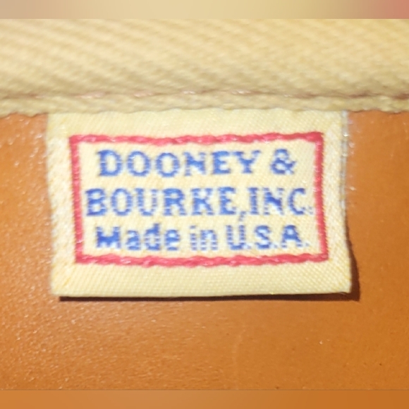 Dooney & Bourke Vintage Red Bowling Leather Handbag - Picture 10 of 13